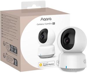 Aqara PT Caméra E1,Suivi Intelligent, HomeKit Secure Video,Wi-FI 6 | 2K Camera Interieur WiFi, Audio Bidirectionnel, Vision Nocturne, Camera Surveillance Supporte HomeKit, Google Home et IFTTT