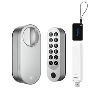 Aqara Serrure Connectée Kit - Serrure Connectée U200 Argente, Hub M100 et Carte NFC
