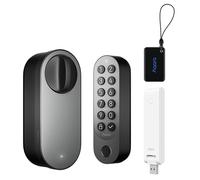 Aqara Serrure Connectée Kit - Serrure Connectée U200 Noire, Hub M100 et Carte NFC