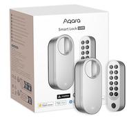 Aqara Serrure Connectée U200 avec Clavier à Empreinte Digitale, Matter sur Thread, Accès avec Clé Apple Home, Serrure Porte avec Batterie Rechargeable, Compatible Apple Home,Google Home, Alexa, Argent