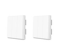 Aqara Smart Switch, 2 ou 3 boutons, communication Zigbee, D1 Pas de neutre 3KX2