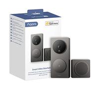 Aqara Sonnette Vidéo G4 avec Carillon, Reconnaissance Faciale, WiFi 2,4GHz