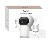 Aqara Système de Sécurité Y100, 2K PT Caméra Hub G3 et 3 Capteurs Intelligents, HomeGuardian, Automatisation Locale, alertes 24/7, Compatible HomeKit, Google Home, Alexa