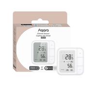 Aqara Thermostat d'ambiance W100, Thermomètre d'ambiance numérique intérieur, Supporte Thread/Zigbee, Compatible avec Matter