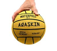 AQASKIN Ballon de Water-Polo (Jaune, Taille 5)