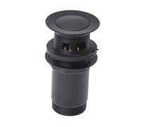 Aqbau Bonde de vidange pop-up 1 1/4" - Bonde universelle pour lavabo avec trop-plein Push Open Valve Click - Clack