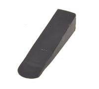 Aqbau® Coin fendeur 1 kg pour bois, cales forestières, cales d'abattement, coin fendeur forgé en acier plein, coin de propulsion, cale bûchette, cale de remplacement, fendage de bois