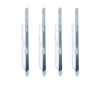 Aqbau® Ensemble De 4 Piquets Au Sol Universels, ancrage balancoire, Ancrage poteau, maisons de jeux, douilles à enfoncer, supports de poteau, douilles de sol, en acier galvanisé à chaud,