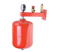 Aqbau® Kit vase d'expansion à membrane avec groupe de sécurité pour chauffage et eau de refroidissement (Taille - 12 l)