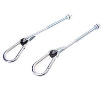 Aqbau Lot de 2 Crochets de balançoire M10