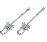 Aqbau Lot de 2 Crochets de balançoire M10 x 190 - Roulements en Nylon