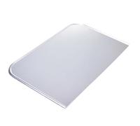 Aqbau® Plaque de sol pour poêles, protection du sol pour foyers, galvanisée, 40 x 60 cm