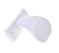 Aqbau® Poignée de porte fixe pour porte de cadre - Blanc