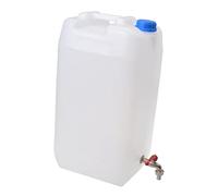 Aqbau Réservoir d'eau en plastique pour eau potable avec robinet en laiton 10-30 l (30 l)