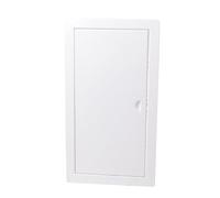 Aqbau® Trappe de Visite 300 x 500 mm Blanche - Fermeture à Pression - Pour Mur, Plafond, Baignoire, Gaine Technique, Tappe d'acces