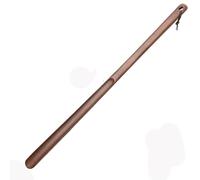 AQCDPJYU Chausse-pied en bois à long manche, aide ergonomique facile à mettre/à enlever for hommes, femmes, personnes âgées et enceintes, aide à la mobilité for un usage quotidien(60cm)