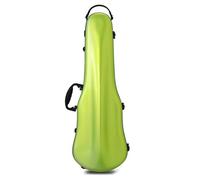 AQCDPJYU Étui for Violon, Sac à Dos léger Haut de Gamme résistant à la Compression - PC Composite, Convient aux violons 4/4 et 3/4, Plusieurs Couleurs en Option(Fluorescent Green)