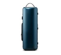 AQCDPJYU Étui for Violon, Sac à Dos léger Haut de Gamme résistant à la Compression - PC Composite, Convient aux violons 4/4 et 3/4, Plusieurs Couleurs en Option(Frosted Blue)