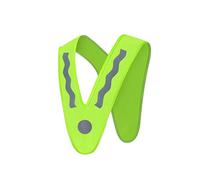 AQCDPJYU Gilet de sécurité réfléchissant for enfants, 1/2/3/5 pièces, Visible la nuit, haute brillance, résistant à l'usure, épaule for une utilisation de protection en extérieur(1Pcs)