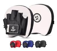 AQF Patte d'ours Boxe, Courbées Pao Cibles Frappe MMA Muay Thai Kickboxing | Compartiment Main Semi-Ouvert, Cuir Synthétique, Pad de Boxe, Gant de Frappe, Taekwondo Karaté Entraînement Arts Martiaux