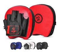 AQF Patte d'ours Boxe, Courbées Pao Cibles Frappe MMA Muay Thai Kickboxing | Compartiment Main Semi-Ouvert, Cuir Synthétique, Pad de Boxe, Gant de Frappe, Taekwondo Karaté Entraînement Arts Martiaux