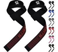 AQF Sangle Musculation Protege Poignet Néoprène, Sangles De Levage Main Pour Entrainement Sur Barre, Excercices De Bodybuilding Musculation