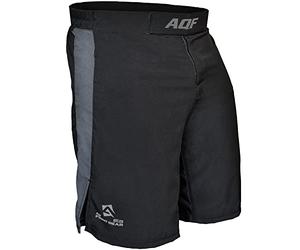 AQF Short de Combat MMA UFC Cage Combat Grappling Kick Boxing Gym Short Extensible 4 Directions Évacuation de l'humidité Short d'entraînement