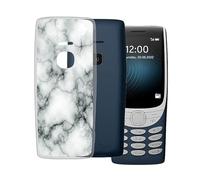 AQGG Coque pour Nokia 8210 4G (2.80 Pouces),Transparente Souple TPU Shell Housse étuis Case pour Nokia 8210 4G - Anti-Rayures - Marbre-WM73