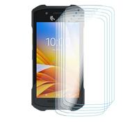 AQGG Verre Trempé Compatible avec Zebra TC21 (5.00") [5 Pièces], Compatible avec Zebra TC21 Verre Trempé Protecteur D'écran, [sans Bulles][Dureté 9H][Anti-Rayures]