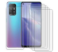 AQGG Verre Trempé pour Oppo A94 5G CPH2211 (6.43 Pouces) [5 Pièces] Verre trempé Protection écran Protecteur Film d'écran en Vitre - Dureté 9H, sans Bulles Anti-Rayures pour Oppo A94 5G CPH2211