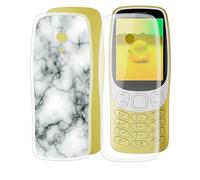 AQGGESH [2 Pièces Coque pour Nokia 3210 2024 (2.40") Housses Étuis Transparent Silicone TPU Cover Case Antichoc Anti-Rayures en Liquide Fine Coque de pour Nokia 3210 2024 - WM73
