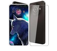 AQGGESH Coque pour Leica Leitz Phone 3 (6.60"),avec [1 x Protecteur D'écran en Verre Trempé], Transparent Antichoc Silicone Cover Souple TPU Housse Etui pour Leica Leitz Phone 3 - XT6