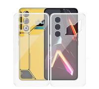 AQGGIIXY [2 pièces Coque pour ZTE Nubia Neo 3 GT (6.80"), Anti-Rayures Anti-Chute Silicone Souple Housse Etui Mince Transparent TPU Bumper Case Cover pour ZTE Nubia Neo 3 GT