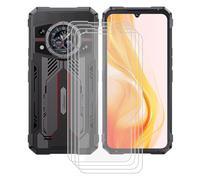 AQGGIIXY 4 pièces Verre trempé pour Cubot Kingkong 11 (6.72") Phone Verre Film 9H Dur trempé écran Protecteur Protecteurs d'écran Écran Anti-Rayures et incassable