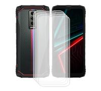 AQGGIIXY 4 pièces Verre trempé pour Doogee Blade 10 Energy (6.56") Phone Verre Film 9H Dur trempé écran Protecteur Protecteurs d'écran Écran Anti-Rayures et incassable