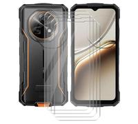 AQGGIIXY 4 pièces Verre trempé pour Doogee Fire 7 (6.60") Phone Verre Film 9H Dur trempé écran Protecteur Protecteurs d'écran Écran Anti-Rayures et incassable