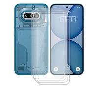 AQGGIIXY 4 pièces Verre trempé pour Nothing Phone 4a (6.78") Phone Verre Film 9H Dur trempé écran Protecteur Protecteurs d'écran Écran Anti-Rayures et incassable