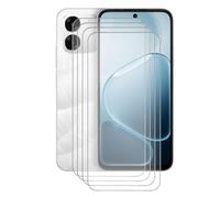 AQGGIIXY 4 pièces Verre trempé pour Oppo A6i+ 5G (6.75") Phone Verre Film 9H Dur trempé écran Protecteur Protecteurs d'écran Écran Anti-Rayures et incassable