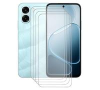 AQGGIIXY 4 pièces Verre trempé pour Oppo A6x 4G (6.75") Phone Verre Film 9H Dur trempé écran Protecteur Protecteurs d'écran Écran Anti-Rayures et incassable