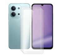 AQGGIIXY 4 pièces Verre trempé pour Xiaomi Redmi 15C 5G (6.90") Phone Verre Film 9H Dur trempé écran Protecteur Protecteurs d'écran Écran Anti-Rayures et incassable
