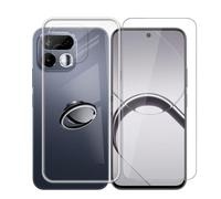 AQGGIIXY Coque Anneau et Verre pour Realme 16T