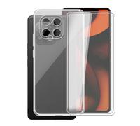 AQGGIIXY Coque avec Lot 2 Verres pour Gigaset GS6 | 6.67". Silicone souple, antidérapant, anti choc, dureté 9H, anti-rayures, ultra fin, HD clair.
