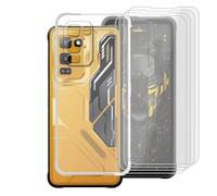 AQGGIIXY Coque avec Lot 4 Verres pour Blackview Fort 5