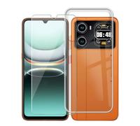 AQGGIIXY Coque avec Protecteur pour Hotwav X100GT - Transparente | 6.90". Silicone souple, antidérapant, anti choc, dureté 9H, anti-rayures, ultra fin, HD clair.