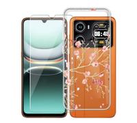AQGGIIXY Coque avec Protecteur pour Hotwav X100GT - WM84 | 6.90". Silicone souple, antidérapant, anti choc, dureté 9H, anti-rayures, ultra fin, HD clair.