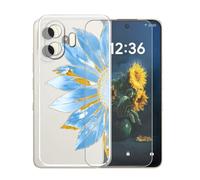 AQGGIIXY Coque avec Protecteur pour TCL NXTpaper 70 Pro Transparente - W19