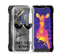 AQGGIIXY Coque et Verre pour Blackview Rock 3 - duo5