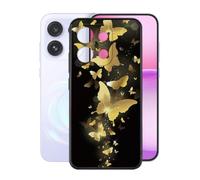 AQGGIIXY Coque Noire avec Imprimé pour Oppo reno 16 Pro - a30