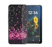 AQGGIIXY Coque Noire avec Protecteur pour TCL NXTpaper 70 Pro - WM85