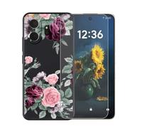 AQGGIIXY Coque Noire avec Protecteur pour TCL NXTpaper 70 Pro - YQ12